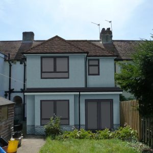 Approved 2-storey extension