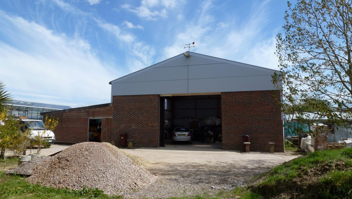 Steel portal frame shed - Approved for conversion